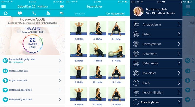 Hamilelik sürecini takip eden Hamilelik Rehberi, yeni özellikleriyle daha sosyal