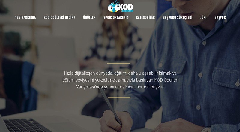 Dijital eğitimi destekleyen Kod Ödülleri bu yıl ilk kez düzenleniyor