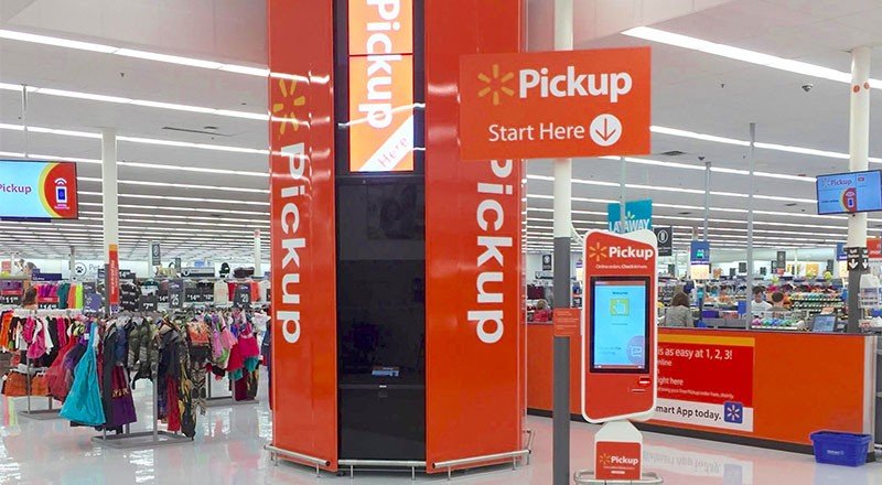 Online alışveriş odağını artıran Walmart, mağaza içine gel-al kuleleri inşa ediyor
