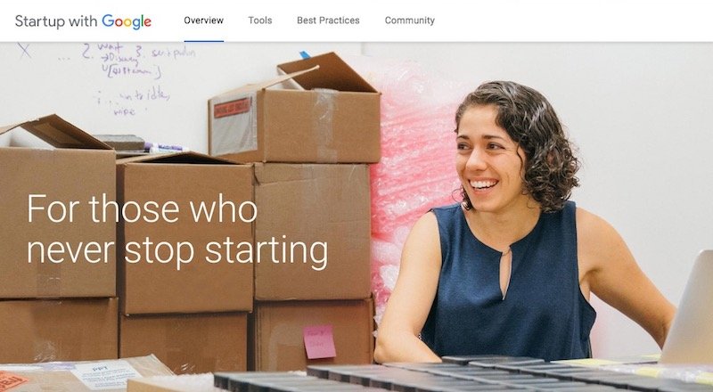 Startup with Google: Girişimciler için Google araç ve hizmetleri bir arada