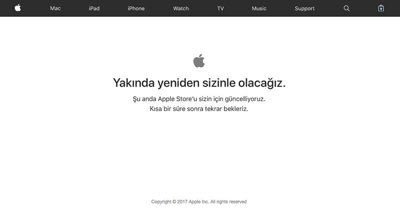 iPhone etkinliği öncesinde Apple Store geçici olarak kapandı