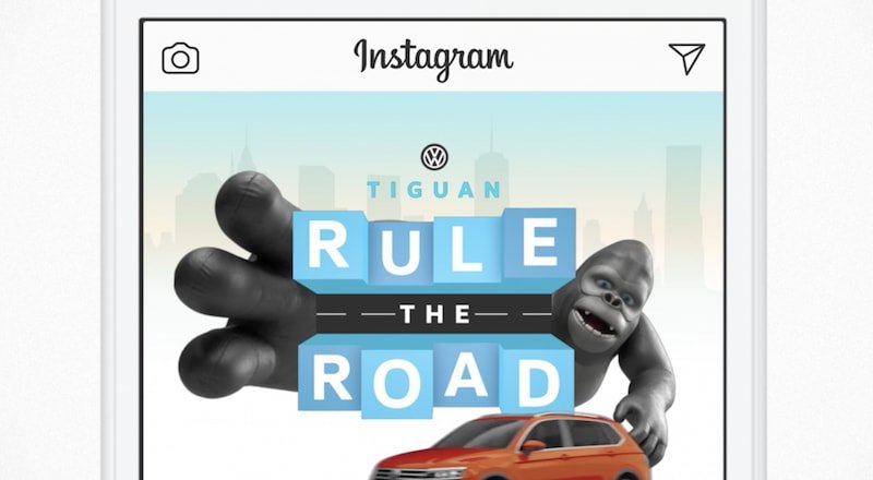 VW, yeni Tiguan'ı ABD'deki Instagram kullanıcılarına bir oyunla tanıtıyor