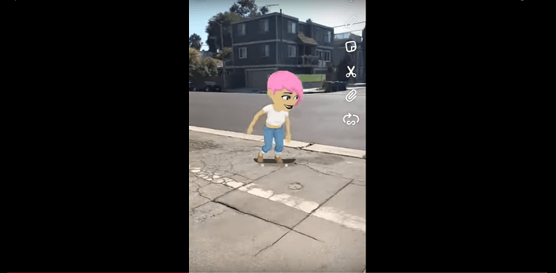 Snapchat'in Bitmoji'si artırılmış gerçeklik ile buluştu