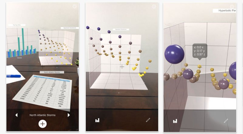 Verilerinizi 3D grafiklere dönüştüren AR uygulaması: Graphmented