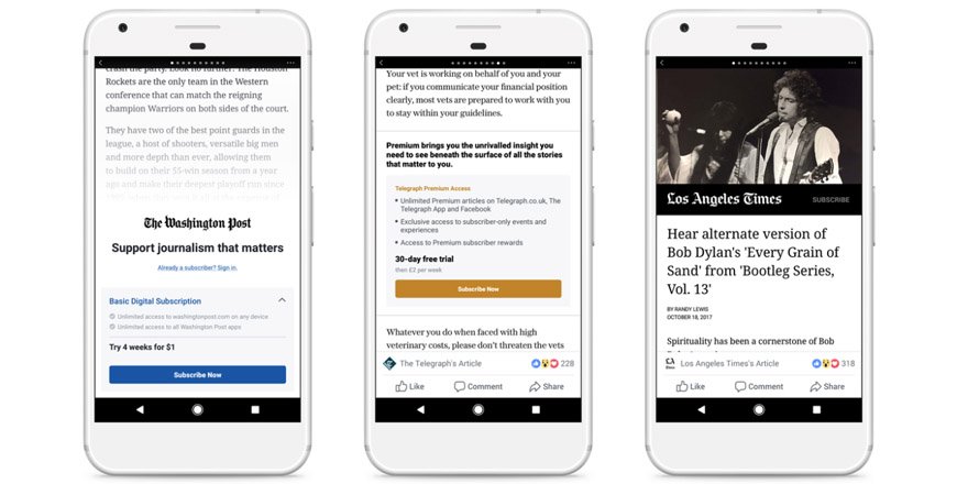 Instant Articles aboneliğini deneyen Facebook, Apple engeline takıldı