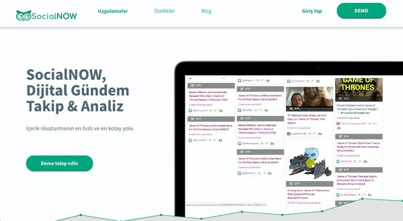 SocialNOW ile dijital gündemi kolayca ve derinlemesine takip edin