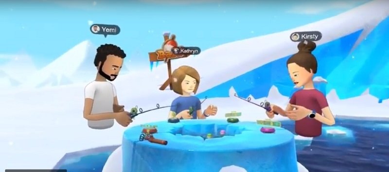 Bait! Arctic Open oyunu Facebook Spaces'a geldi