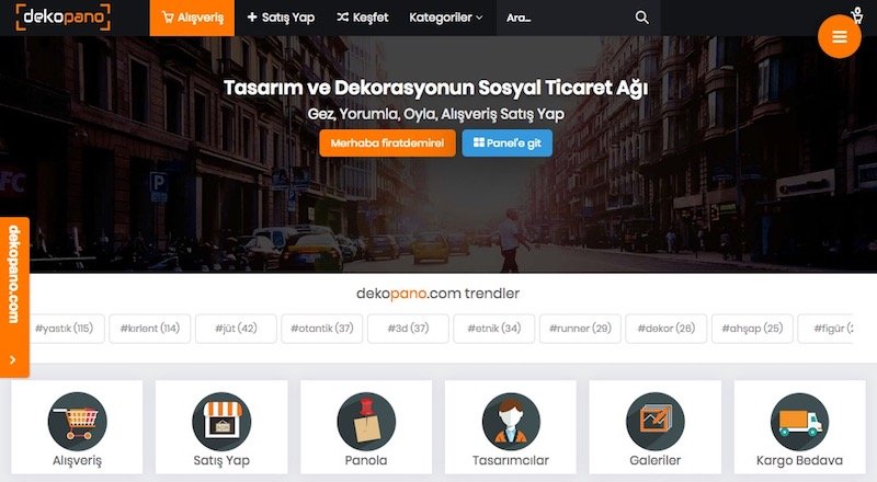 Dekopano.com: Tüm tasarımcılara açık sosyal ticaret platformu