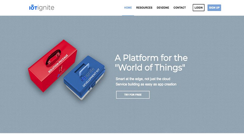 Nesnelerin interneti odaklı PaaS girişimi: IoT-Ignite