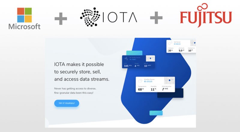 Microsoft, IOTA ve Fujitsu'nun da aralarında bulunduğu şirketlerden nesnelerin interneti için kripto para odaklı pazaryeri