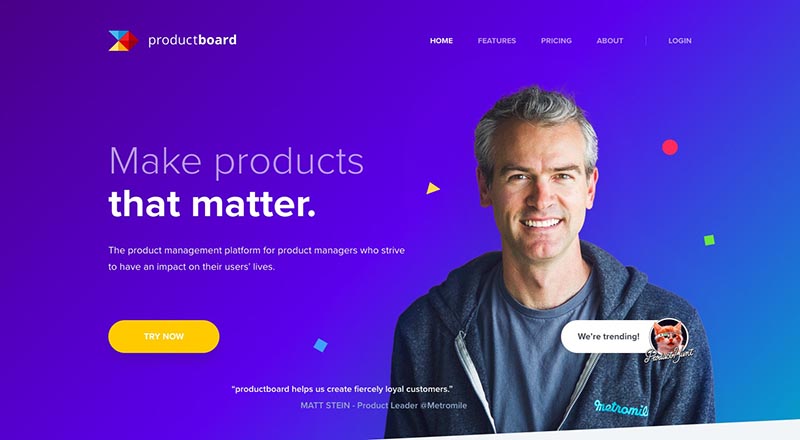 Dapulse ve Trello rakibi proje yönetim uygulaması: Productboard 2.0