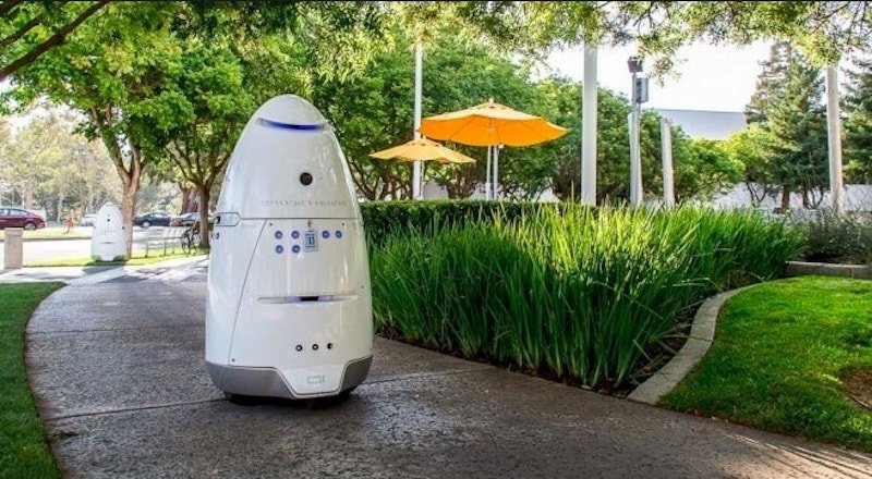 San Francisco sokaklarını güvenlik robotu korumaya çalışıyor