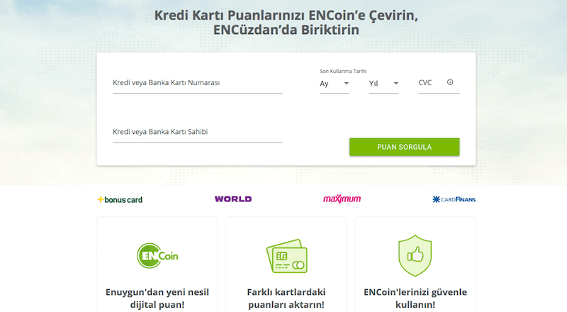 Enuygun.com'dan kredi kartı puanları için dijital cüzdan: ENCüzdan