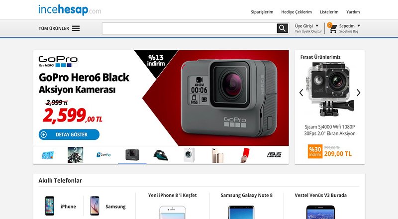 Teknoloji odaklı e-ticaret sitesi incehesap.com, yılı yüzde 62 büyüme ile kapatmayı hedefliyor