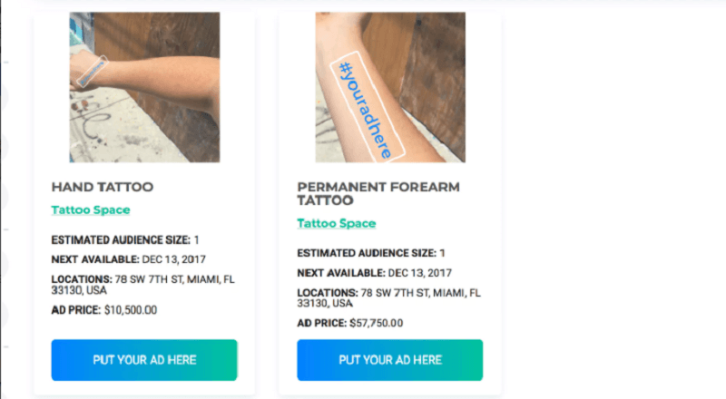 Kolunuza reklam almanızı sağlayan pazar yeri girişimi: Spacewolff