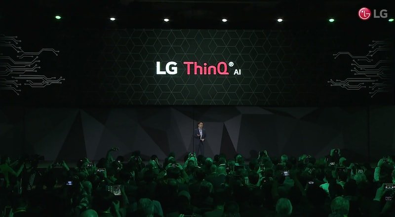 LG'nin yapay zeka markası ThinQ'nun tanıttığı beyaz eşyalar
