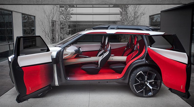Nissan, Japon kültürünün geçmiş ve futuristik konseptini taşıyan Xmotion SUV'u tanıttı
