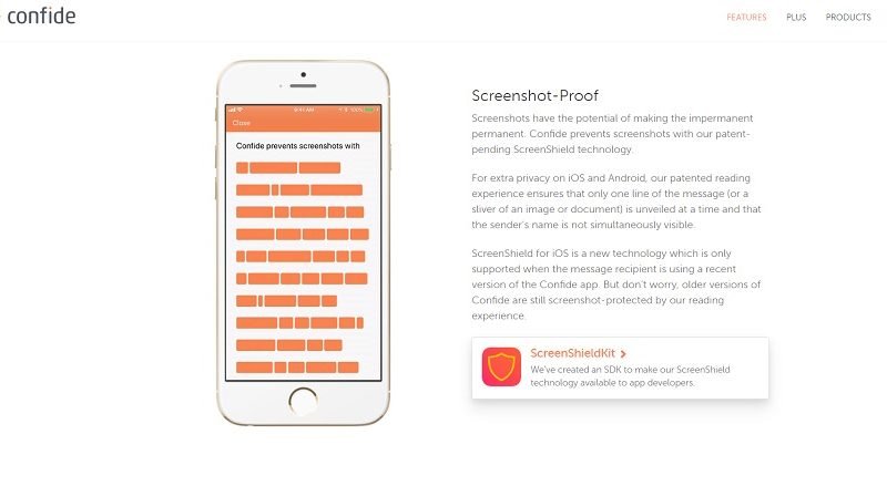 Confide'nin yeni iOS sürümünde konuşmalarınızın ekran görüntüleri alınamayacak