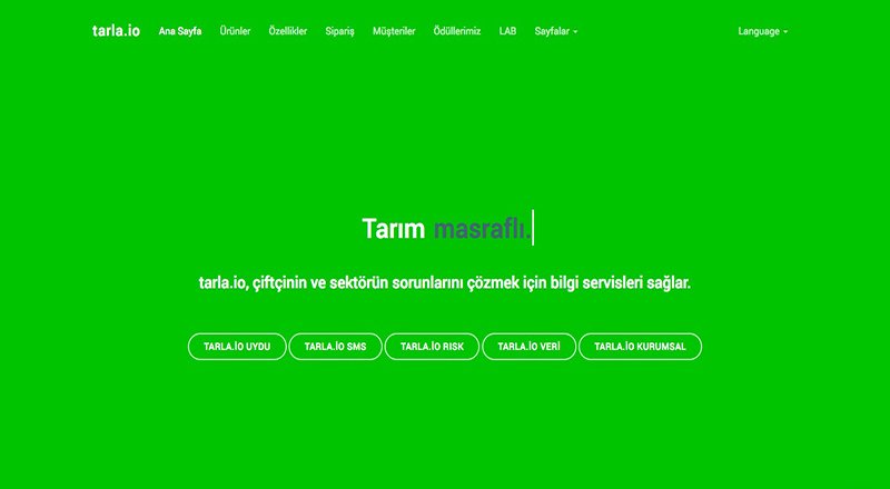 30 bin çiftçiye ulaşan Tarla.io, üretim sorunlarına çözüm olmak istiyor