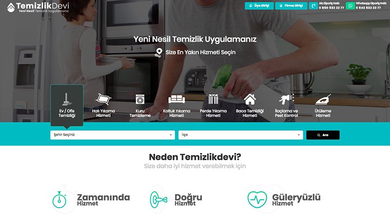 Temizlik odaklı pazar yeri girişimi Temizlikdevi.com, 3 milyon TL değerleme ile yatırım aldı