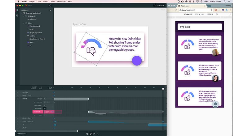 Yazılım ve tasarımcıların etkileşimli arayüzler üzerinde beraber çalışabildiği platform: Haiku