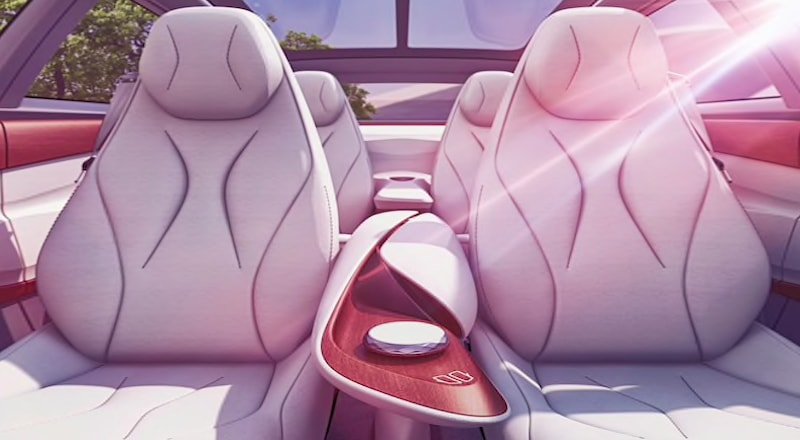 Volkswagen'in konsept otonom aracı VIZZION'un ilk kez paylaşılan görüntüleri