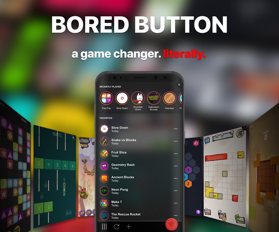 Tek Bir Uygulamada 100 A k n Oyun Bored Button Webrazzi