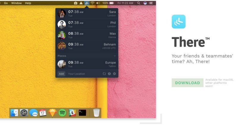 Ülkelerin zaman dilimlerini gösteren uygulama: There