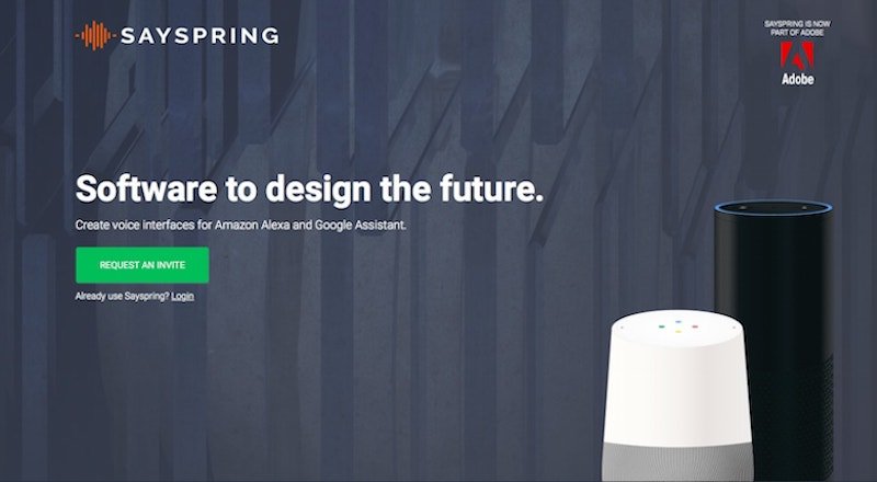 Adobe, akıllı ses deneyimleri oluşturmak için Sayspring’i satın aldı