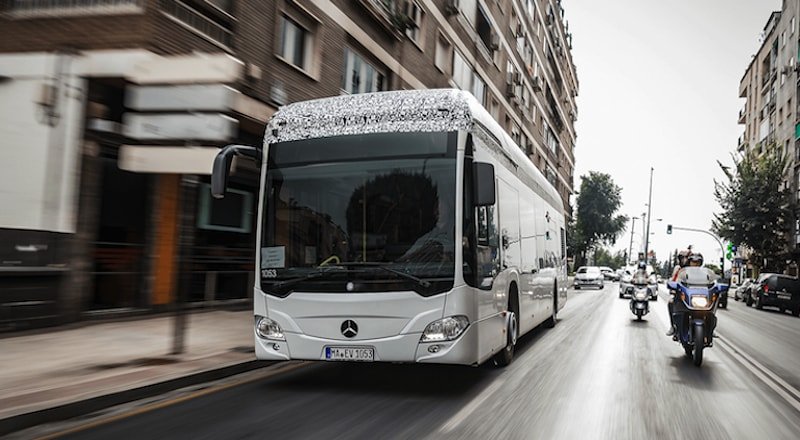 Mercedes'in elektrikli otobüsü Citaro, ilk kez Hamburg'da yollara çıkacak