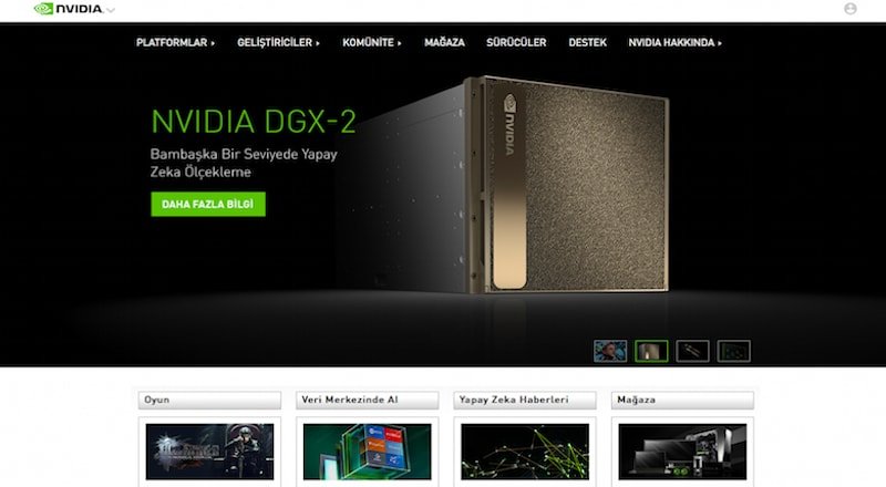 Nvidia'nın, 2018 yılında değerinin yüzde 31'den fazla artması bekleniyor