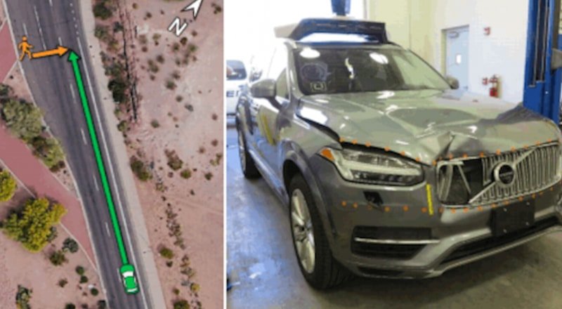 Uber'in otonom aracı kaza sırasında yayayı tanımlayamamış