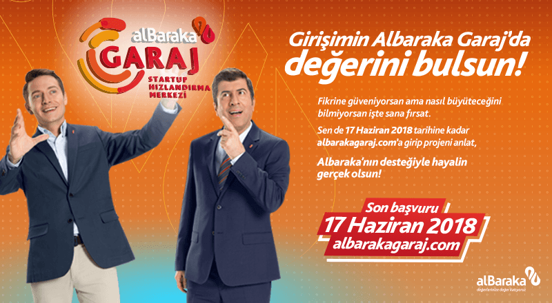 Albaraka Garaj için Başvurular Devam Ediyor
