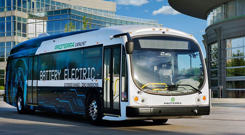 Elektrikli pillerle çalışan şehir otobüsler üreten Proterra 100 milyon dolar yatırım aldı