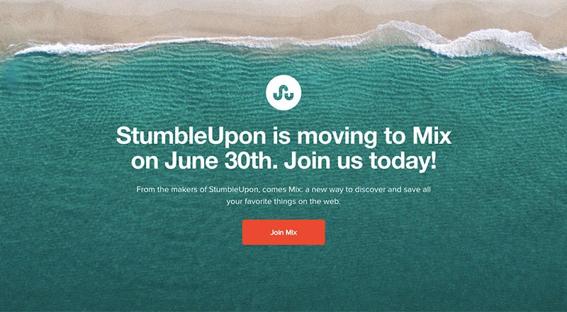 16 yaşındaki sosyal paylaşım sitesi StumbleUpon kapanıyor