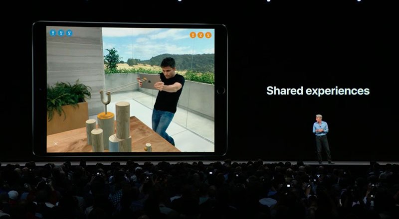 Apple WWDC 2018'de ARkit 2'yi tanıttı