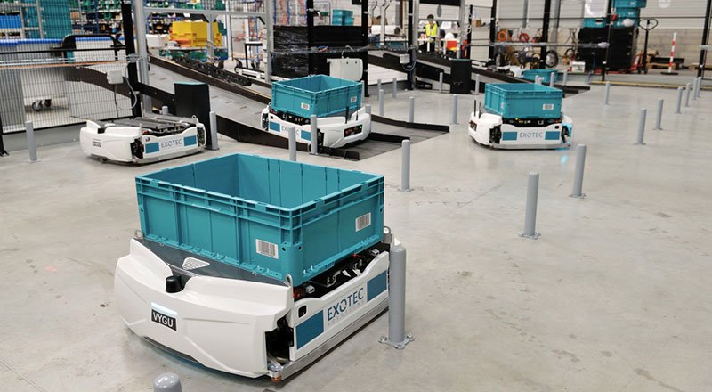 Depo yönetim robotları geliştiren Exotec Solutions, 17.7 milyon dolar yatırım aldı