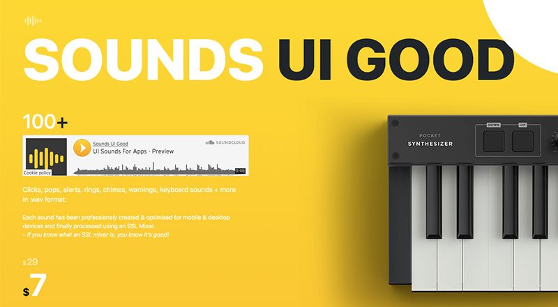 Uygulamalarınız için kullanabileceğiniz 100'den fazla ses