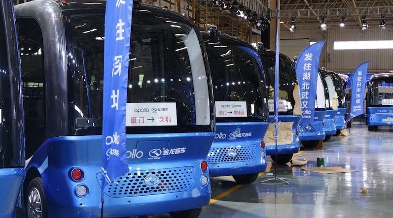 Baidu, Seviye 4 otonom araçlarının seri üretimine başladı