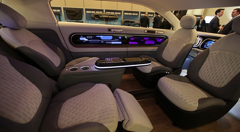 Assan Hanil sürücüsüz otomobil prototipini görücüye çıkardı