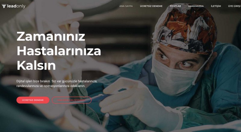 Sağlık sektörü için dijital müşteri yönlendirme otomasyonu sağlayan CRM aracı: Leadonly