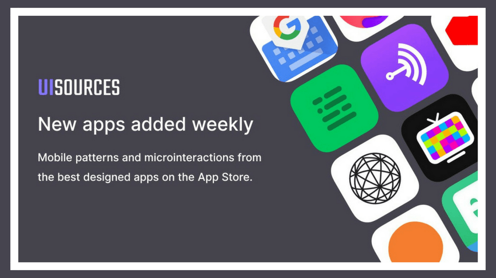 Etkileşim odaklı tasarımlar için çevrimiçi kaynak: UI Sources