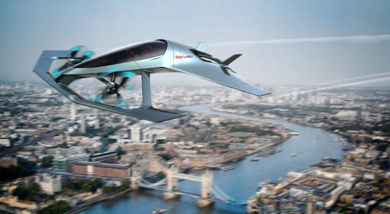 Aston Martin'den uçan otomobil konsepti: Volante Vision Concept