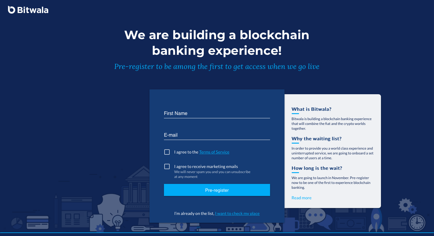 Earlybird invests in Bitwala, a blockchain banking company