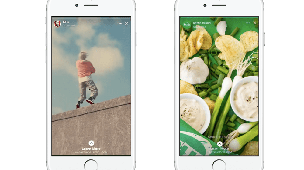 Facebook, Hikayeler reklam formatını yayına aldı