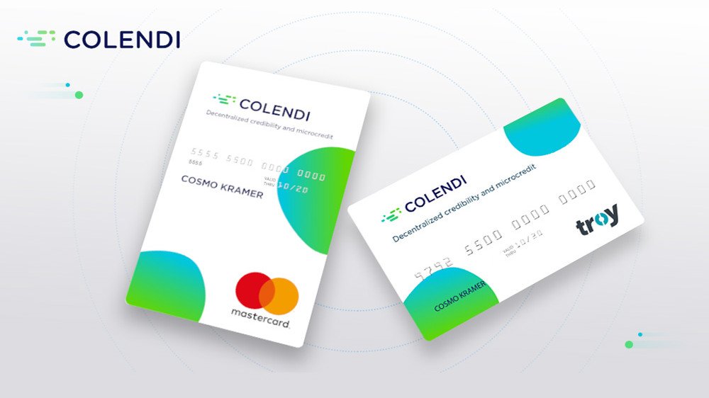 Blockchain tabanlı kredi skorlama girişimi Colendi, Colendi Card'ı kullanıma sundu