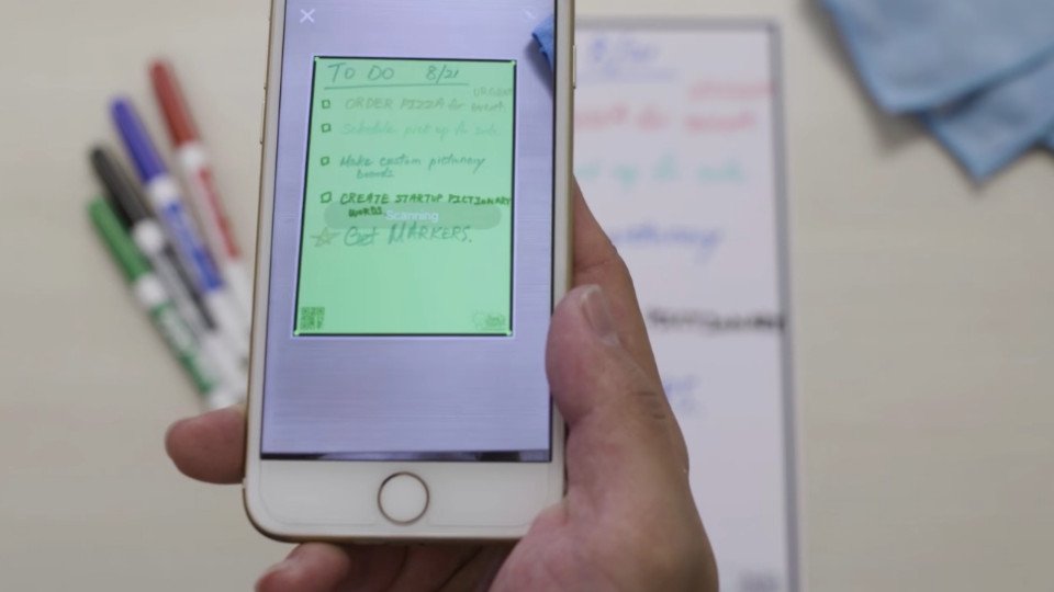 Beyaz tahtayı QR kod ile dijital ortama aktaran girişim: Think Board X