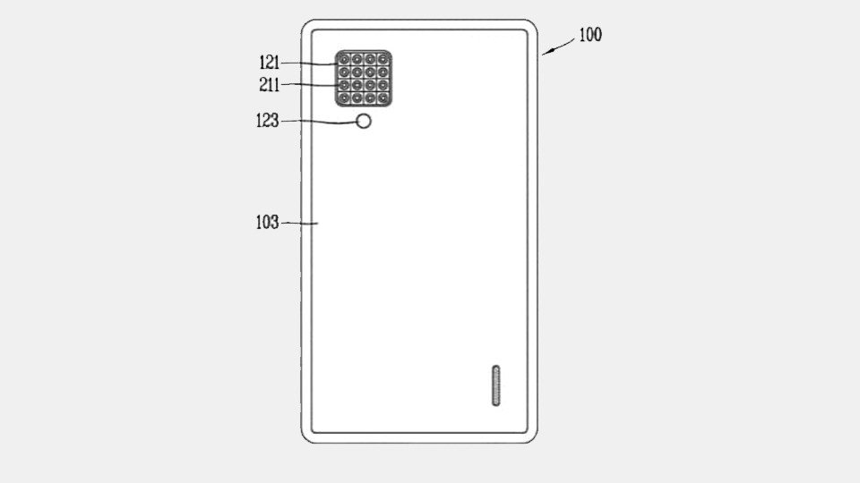 LG, 16 kameralı akıllı telefon modeli için patent aldı