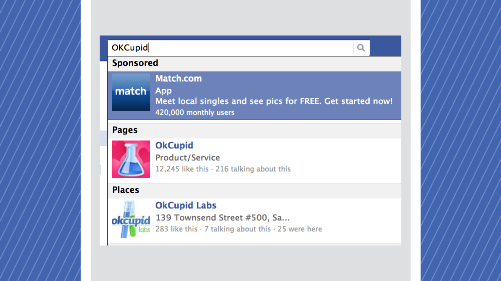 Facebook arama reklamlarını yeniden piyasaya sürüyor