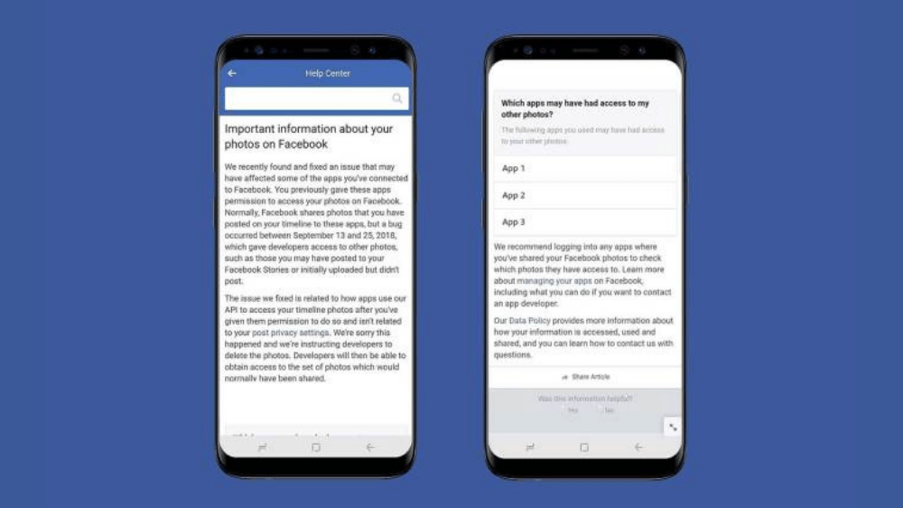 Facebook'un son hatası: Facebook'ta paylaşmadığınız fotoğraflarınız uygulamaların elinde olabilir